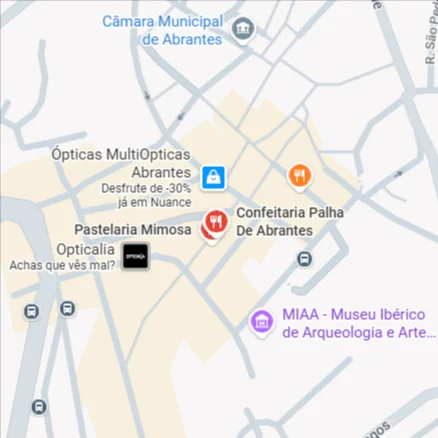 map endereco clinica flow wellness abrantes