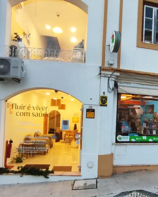 Fachada da clinica Flow em Abrantes